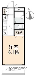 M’S悠【302号室】の間取り