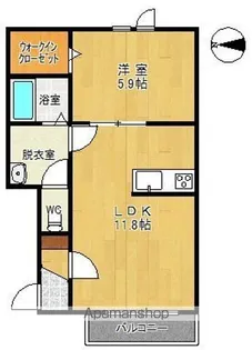 nagomi【2階】の間取り