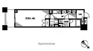 レジディア日本橋馬喰町【3階】の間取り