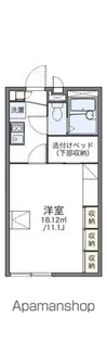 レオパレスM N Ⅱ【101号室】の間取り