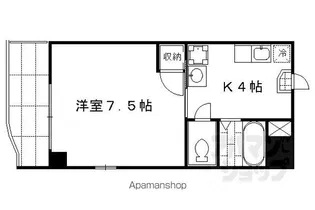 メゾンF【301号室】の間取り