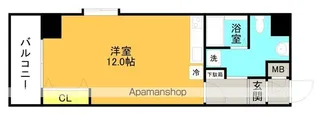 グリフィン横浜・ピュア【3階】の間取り