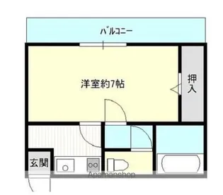 ネクスト元町【102号室】の間取り