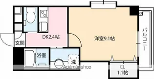 パルムドール【3階】の間取り