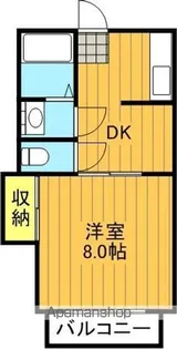 福島県郡山市桑野2丁目【アパート】の間取り