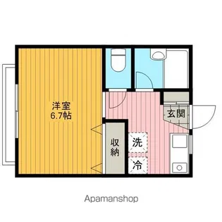 SAKURAレジデンス【2階】の間取り