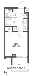 GRAN PASEO四谷若葉【1階】の間取り