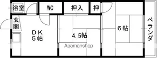 大宮マンション【2階】の間取り