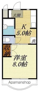 エスペランサ【3階】の間取り
