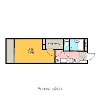 レオパレス中宗岡ドゥーエ【2階】の間取り