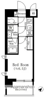 URBAN LINK神奈川新町【6階】の間取り