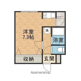 千里丘コーポ【1階】の間取り