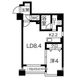 ノヴァ裏参道【3階】の間取り