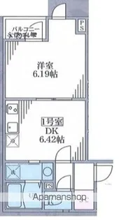 アンベリール北小岩【4階】の間取り