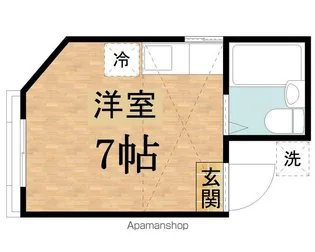 モンシャトーロッシィ【201号室】の間取り