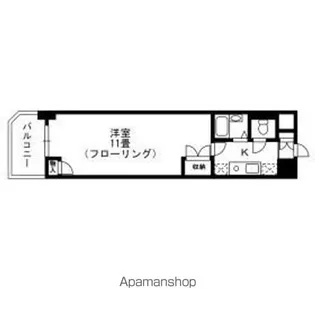 ベルビュー支倉【2階】の間取り