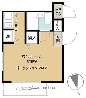 パレ・ドール八王子II【4階】の間取り