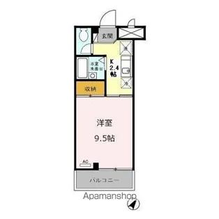 JINビル【3階】の間取り