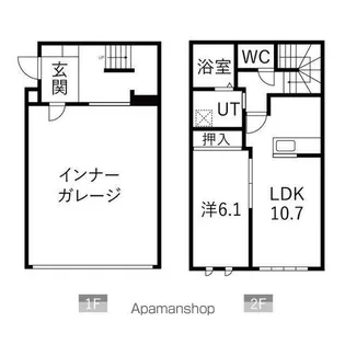 LA FORMOSA(ラ フォルモサ)【101号室】の間取り