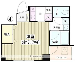 TKR神田多町【5階】の間取り