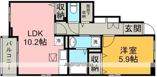 ピーノ【1階】の間取り