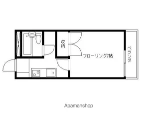田中アパート【101号室】の間取り