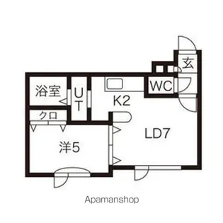 プリムラM1【303号室】の間取り
