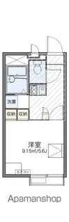 レオパレスロフテージミドリ【2階】の間取り