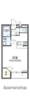 レオパレスウェンブリーコート【1階】の間取り