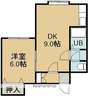 RSトミオカ(アールエストミオカ)【202号室】の間取り