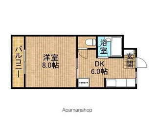 BOW&ARROWⅡ【3階】の間取り