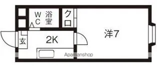 ハイデンスMM北20条【108号室】の間取り