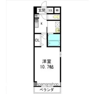 久々利ハイツA棟・B棟【1階】の間取り