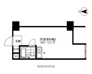 エレガンス東高円寺【1階】の間取り