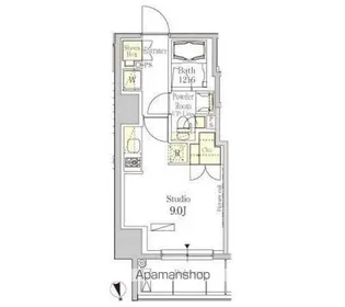 パークアクシス秋葉原EAST【6階】の間取り