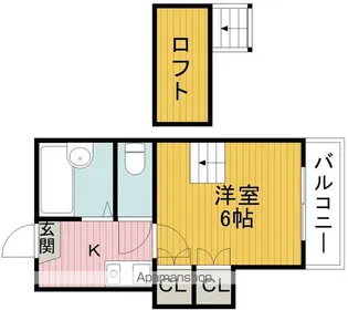 豊中第3マンション【2階】の間取り