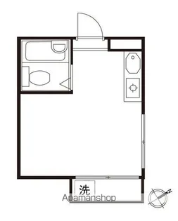 フラッツ上馬【2階】の間取り