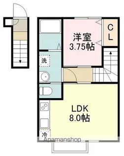 ECLA【2階】の間取り
