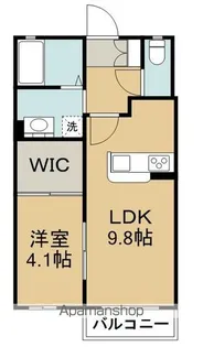 フォートレスⅡ【1階】の間取り