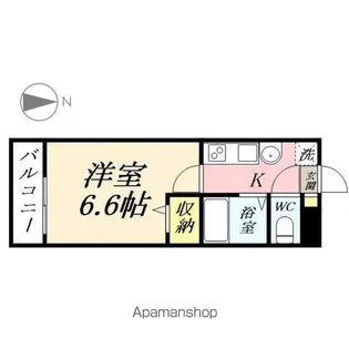 ウェーブレジデンス原尾島Ⅲ【2階】の間取り