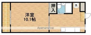 キャステルパル【106号室】の間取り