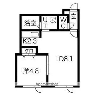 MAY’s(メイズ)【2階】の間取り