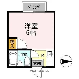 調布ハイムピア【2階】の間取り