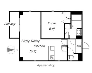 グランレーヴ大須観音【3階】の間取り