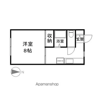 シティーハイツグリーンパーク【2階】の間取り
