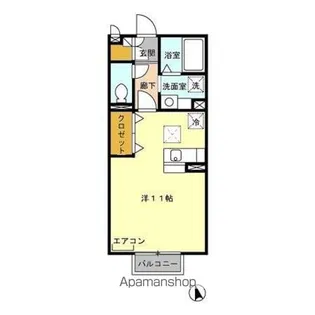 幸ー歩1024 ABC【1階】の間取り