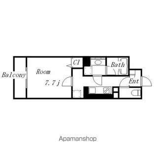 MXーIII【5階】の間取り
