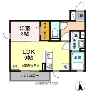 ベラヴィータ【2階】の間取り