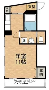 和か水マンション【3階】の間取り