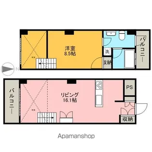スクエア名駅南(メイエキミナミ)【9階】の間取り